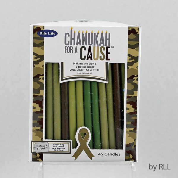 Chanukah For A Cause ~ Kosher Troops Candles