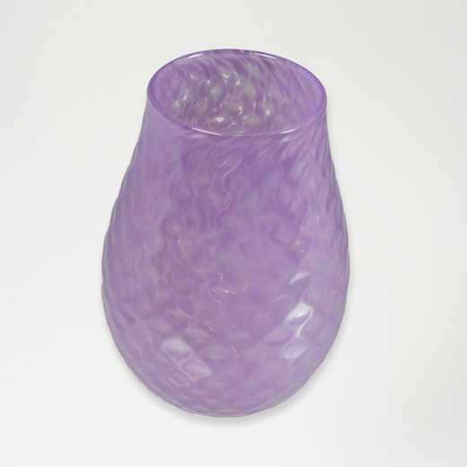 Handmade Chuppah Wedding Glass - Purple