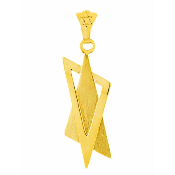 Modern Gold Star of David