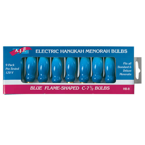 Replacement Bulbs for Electric Menorah Blue Flame