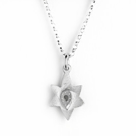 Small Star of David Necklace, by Emily Rosenfeld