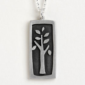 Tree of Life Vignette Necklace, by Emily Rosenfeld