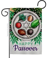 Garden Flag- Passover Seder Plate