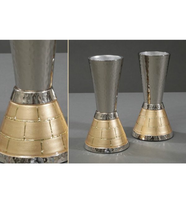 Stainless Steel Candlestick Set, Gold Kotel