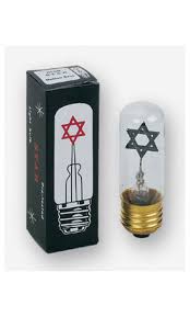 Memorial Bulb for Electric Yahrzeit