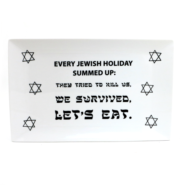 Every Jewish Holiday Summed Up Plate