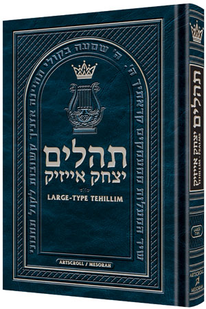 Large Type Tehillim, Full Size, Hardcover