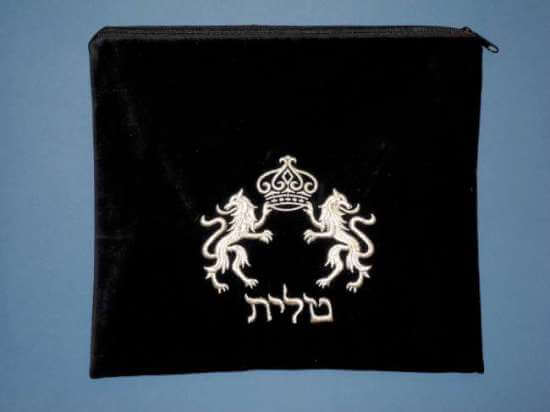 Tallit Bag, Lions of Judah