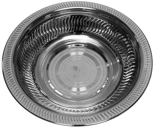 Swirl Stainless Steel Wash Bowl