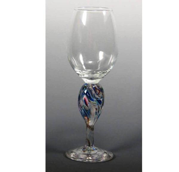 Kiddush Cup 8" made of your Broken Glass, by Mark Rosenbaum