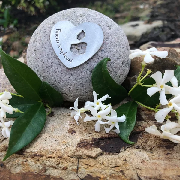 Remembrance Rock For Our Loved Ones ~ "Forever In My Heart"