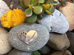 Remembrance Rock For Our Pets ~ "In Loving Memory"