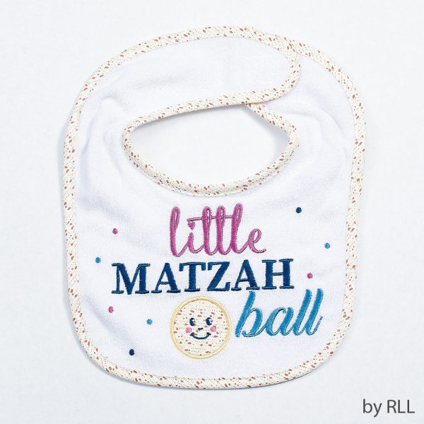 Little Matzah Ball Bib