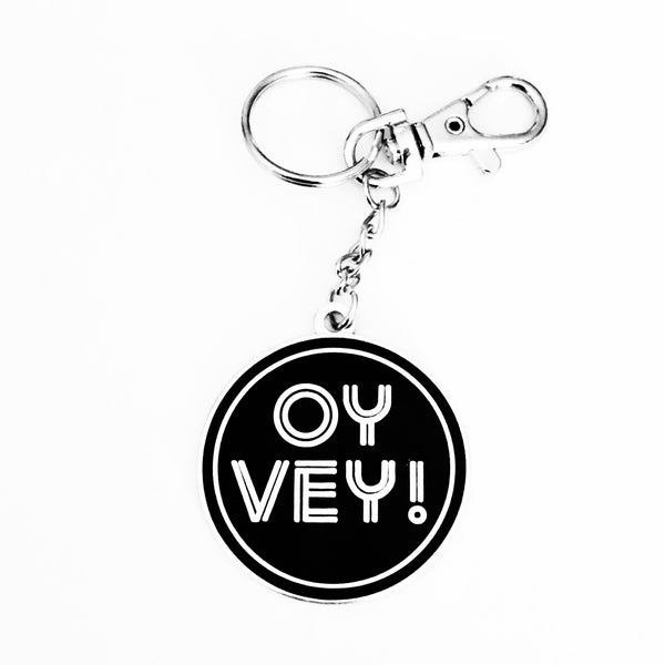 Oy Vey Key Ring