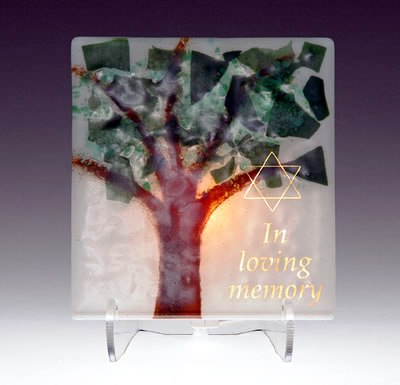 Tree of Life Blessing Handmade Glass, by Sara Beames