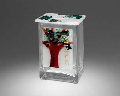 Tree of Life Blessing Handmade Glass, by Sara Beames