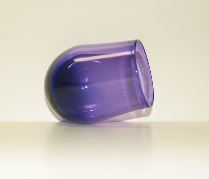 Purple Chuppah Wedding Glass, by Shardz