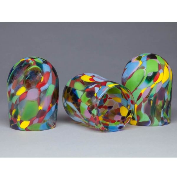 Multicolor, Rainbow Chuppah Wedding Glass, by Shardz