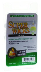Super Wicks, 2 1/5" tabs for Oil, Small Tab
