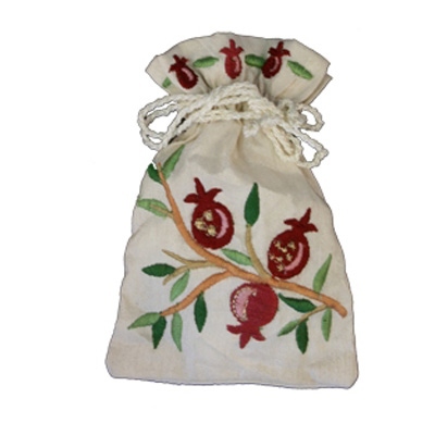 Silk Embroidered Spice Bag, by Yair Emanuel