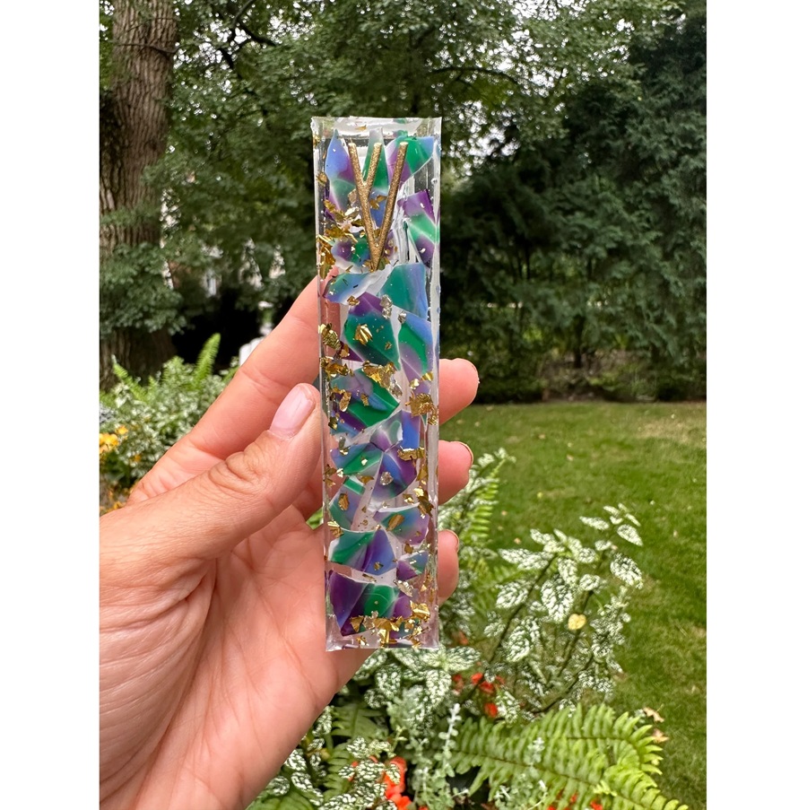 Smashed Glass Mezuzah - Image 4